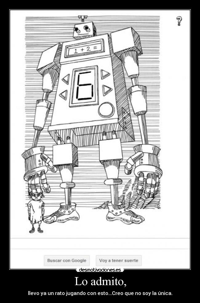 Lo admito, - llevo ya un rato jugando con esto...Creo que no soy la única.