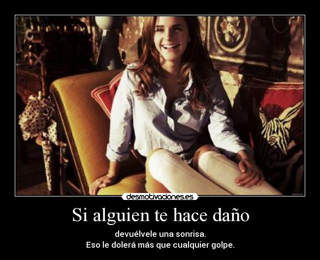 Si alguien te hace daño - 