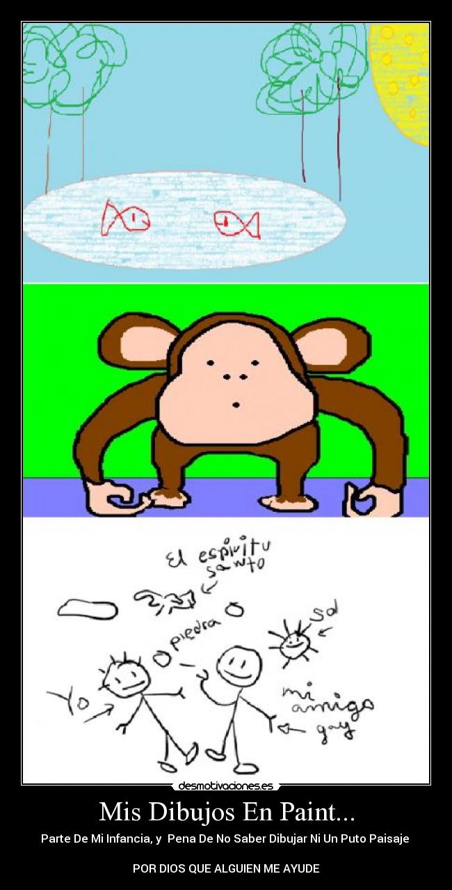 Mis Dibujos En Paint... - 