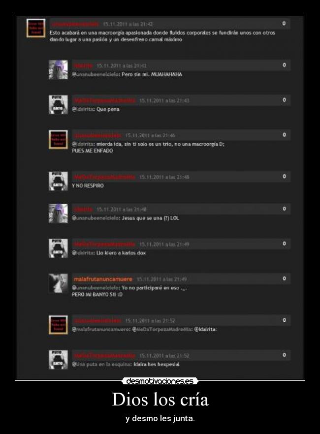 Dios los cría -