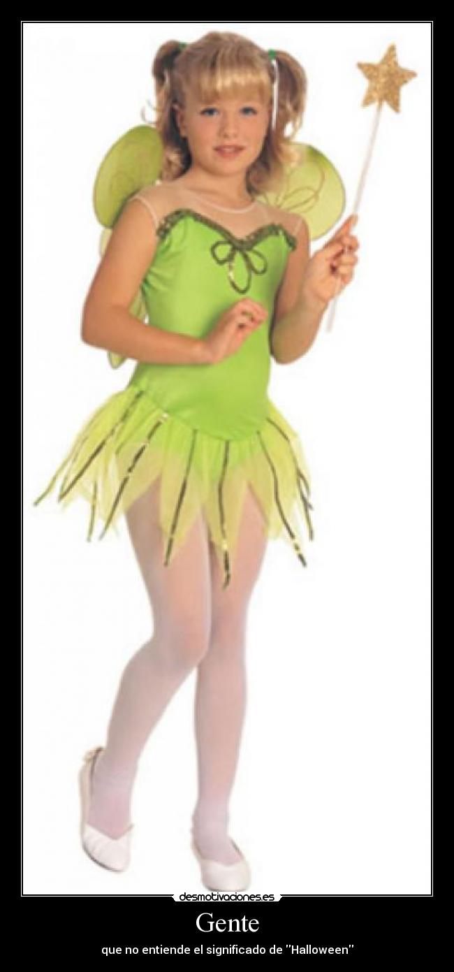 Gente - que no entiende el significado de Halloween