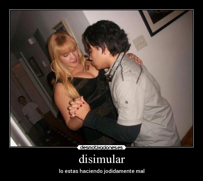 disimular -