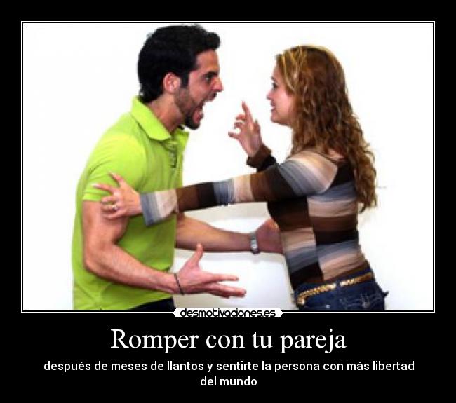 Romper con tu pareja -