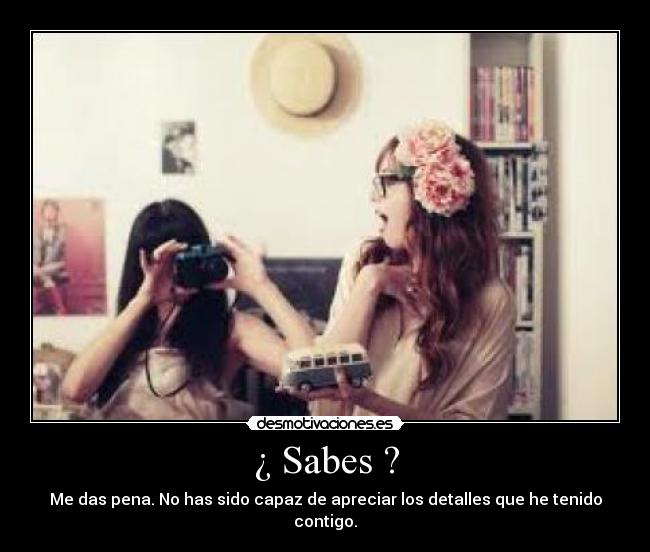 ¿ Sabes ? - 