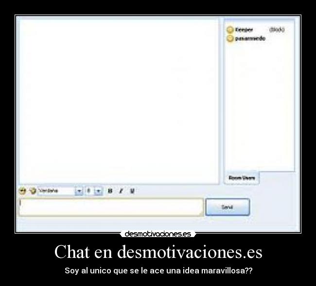 Chat en desmotivaciones.es - 