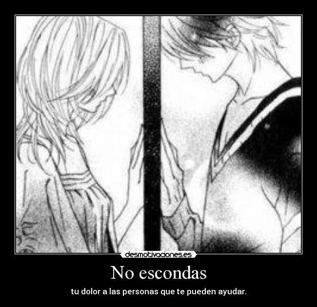 No escondas - 