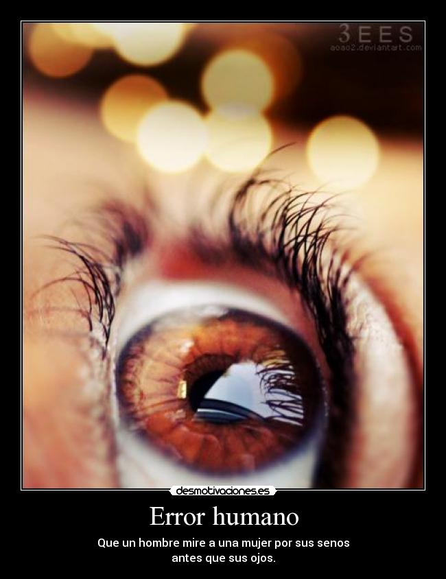 Error humano -