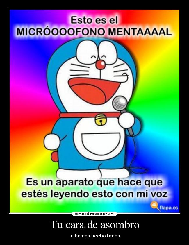 carteles doraemo gatoscosmico desmotivaciones