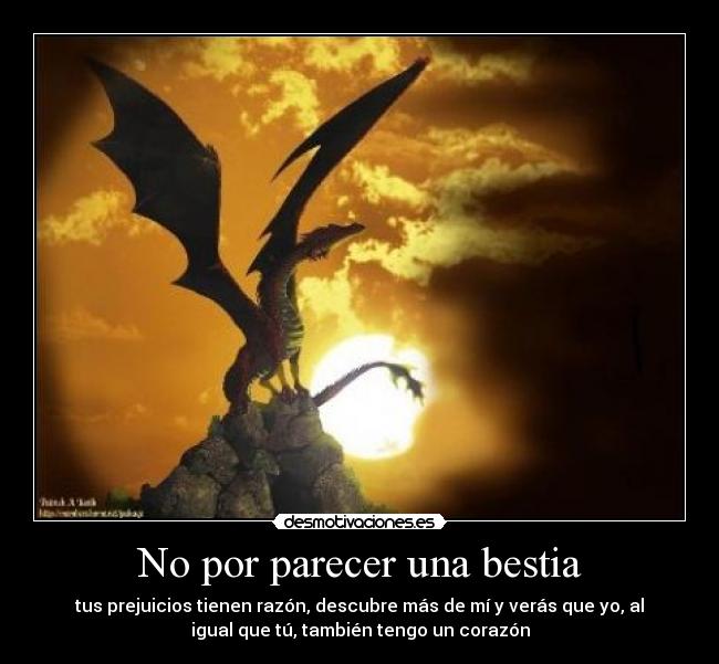 carteles dragon sol bestia corazon desmotivaciones