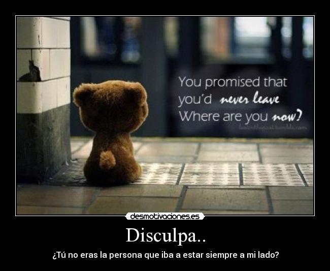 Disculpa.. - 