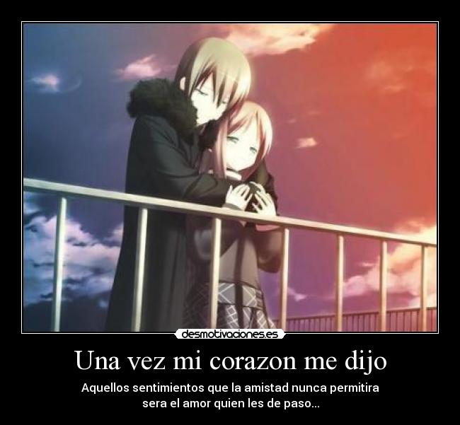 Una vez mi corazon me dijo - 