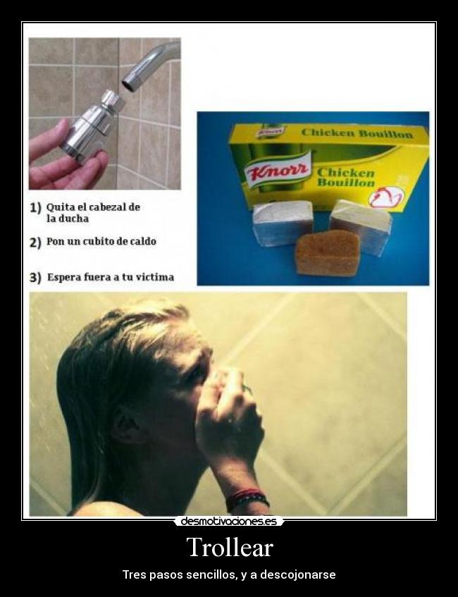 Trollear - Tres pasos sencillos, y a descojonarse