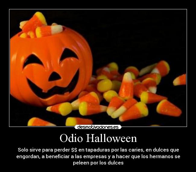 Odio Halloween -