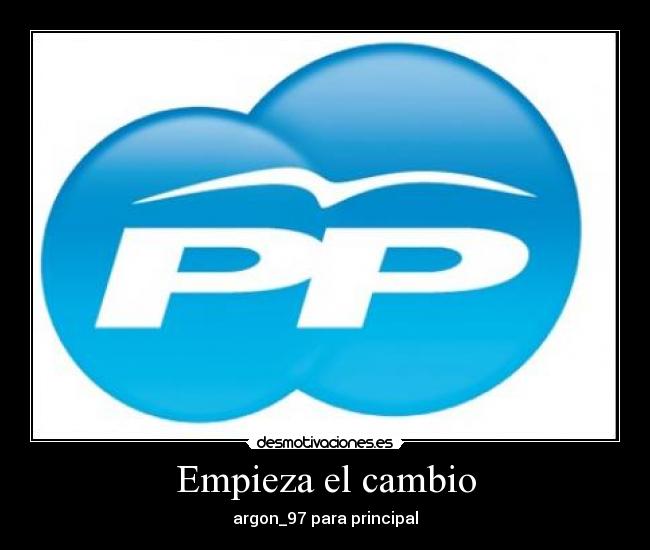 Empieza el cambio - argon_97 para principal