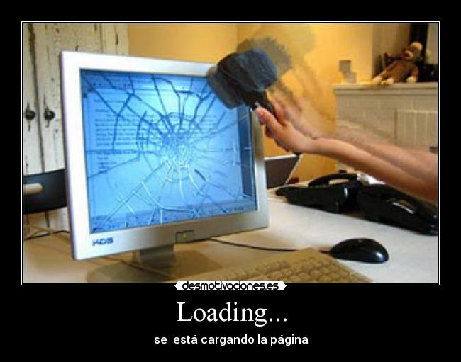 Loading... - se  está cargando la página