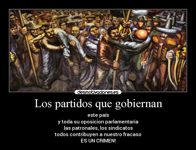 Los partidos que gobiernan -
