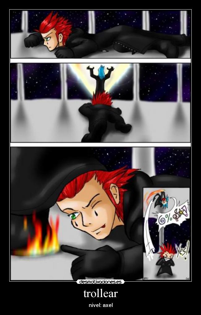 trollear - nivel: axel