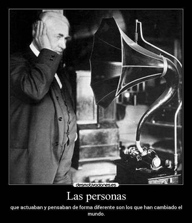 Las personas - 