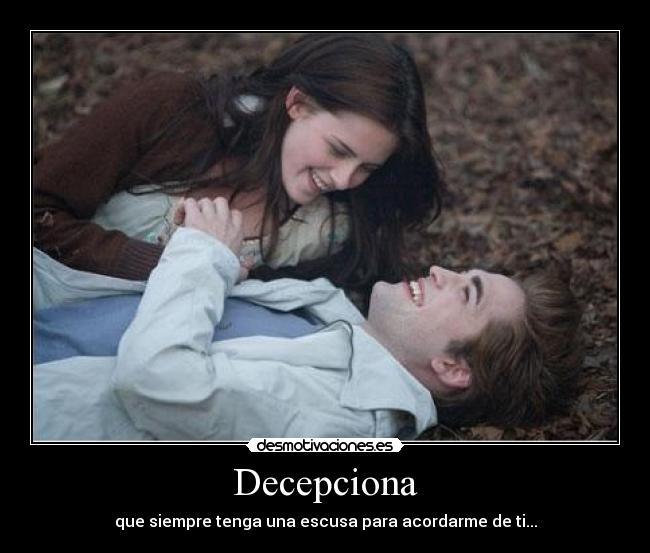 carteles edward bella decepciona desmotivaciones