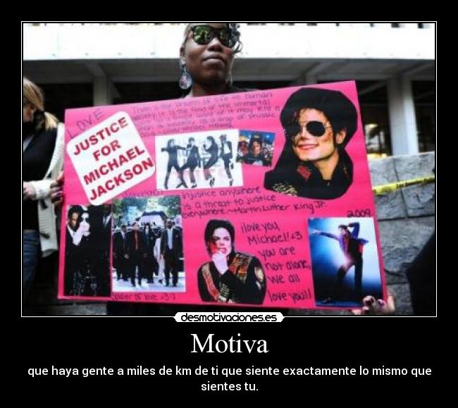 carteles motiva michael jackson desmotivaciones