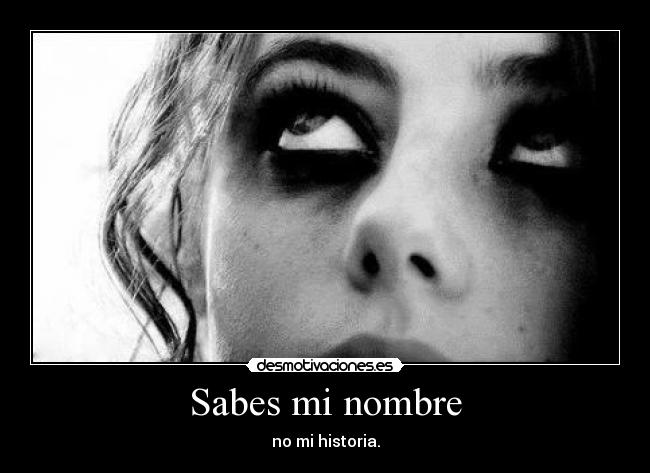 Sabes mi nombre - 