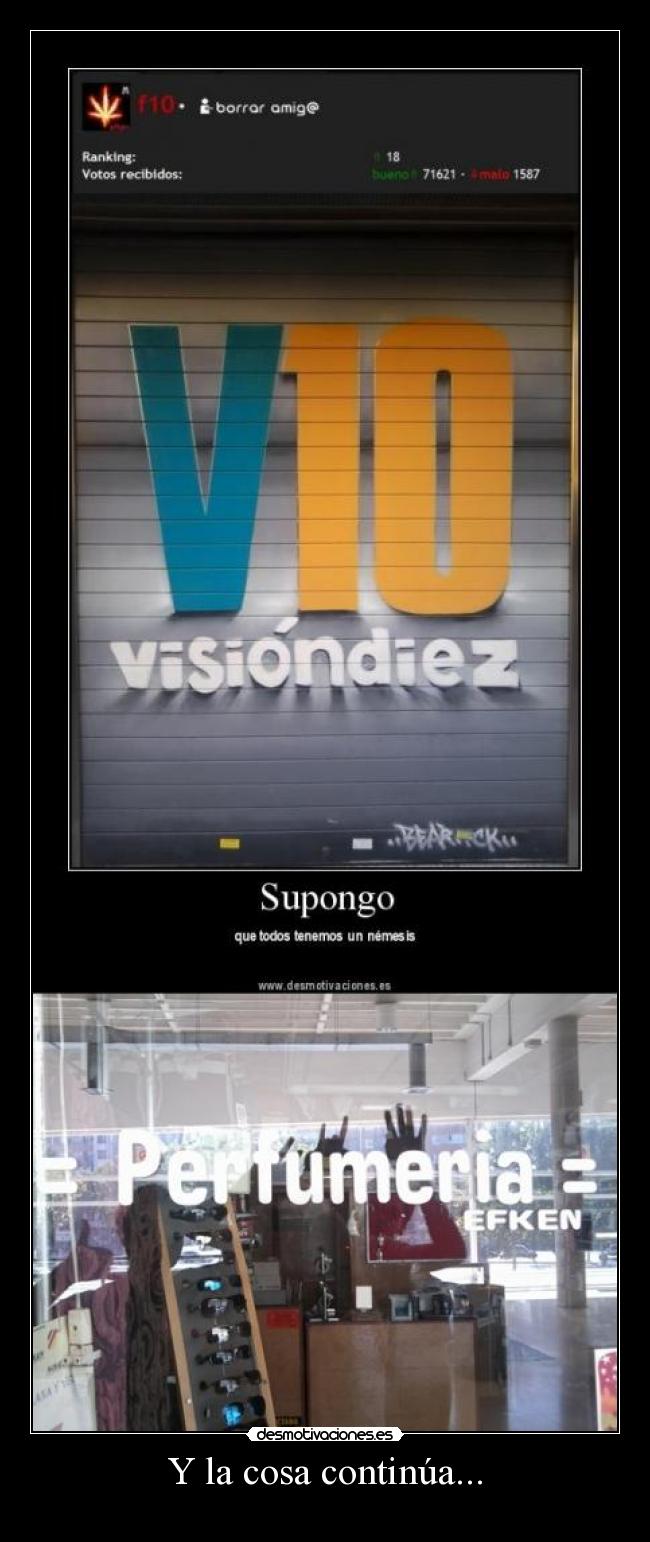 Y la cosa continúa... - 