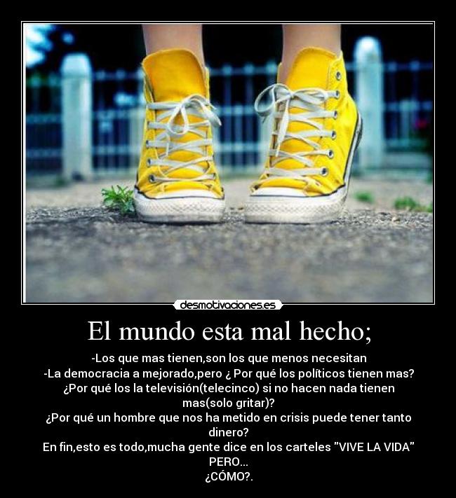 carteles mundo elmundoenhoyendia desmotivaciones