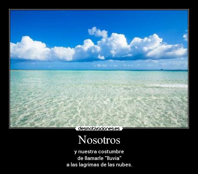 Nosotros -