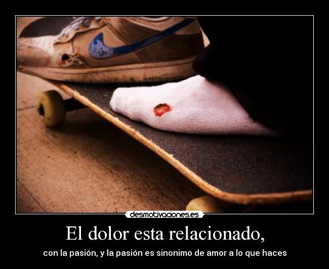 El dolor esta relacionado, -