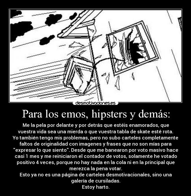 carteles huehuehue desmotivaciones