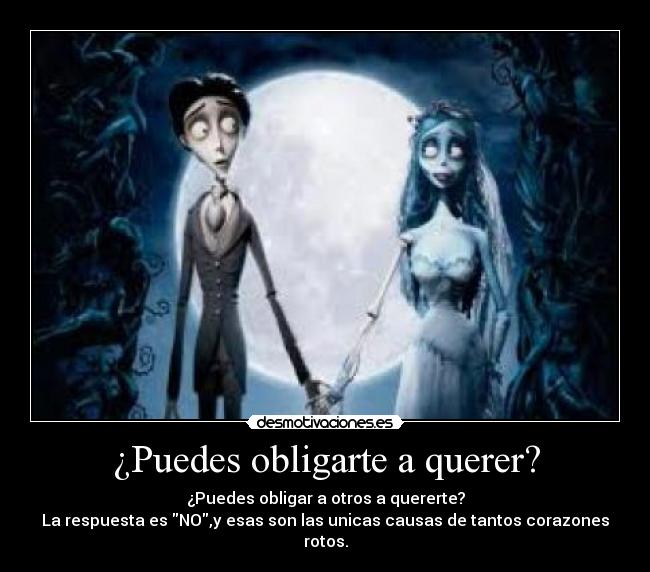 ¿Puedes obligarte a querer? - 