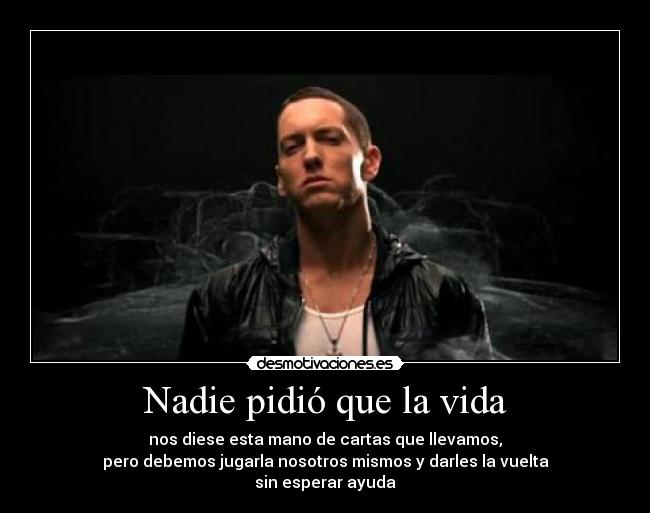 carteles vida eminem desmotivaciones desmotivaciones