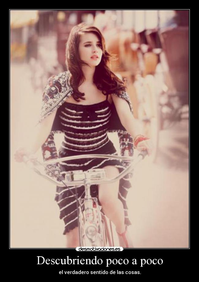 Descubriendo poco a poco - 