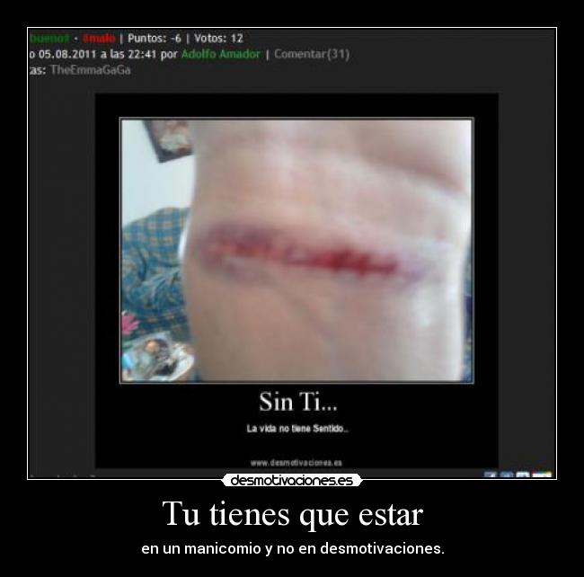 Tu tienes que estar - 