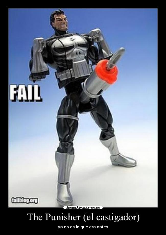 carteles the punisher desmotivaciones