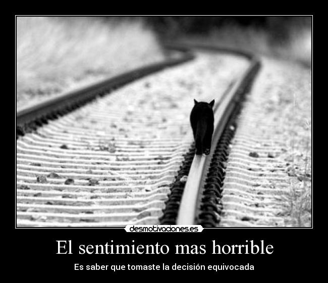 El sentimiento mas horrible - 