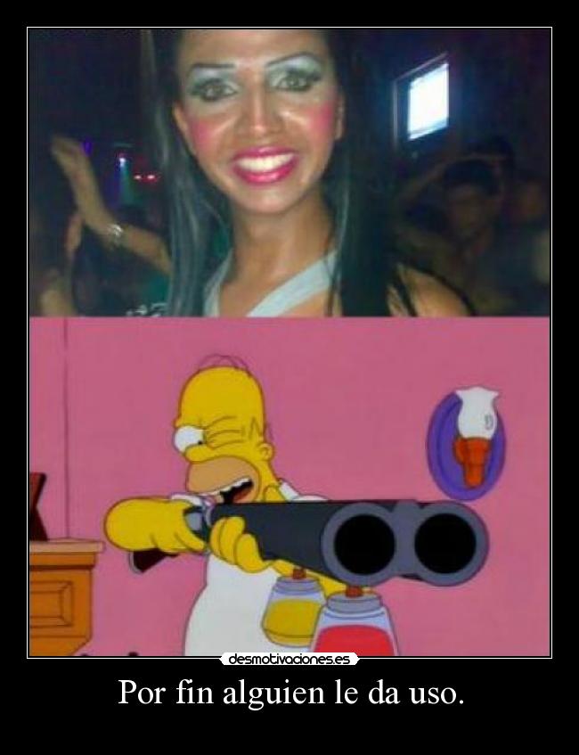 Por fin alguien le da uso. - 