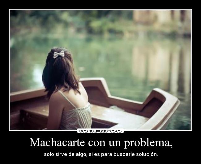 Machacarte con un problema, -