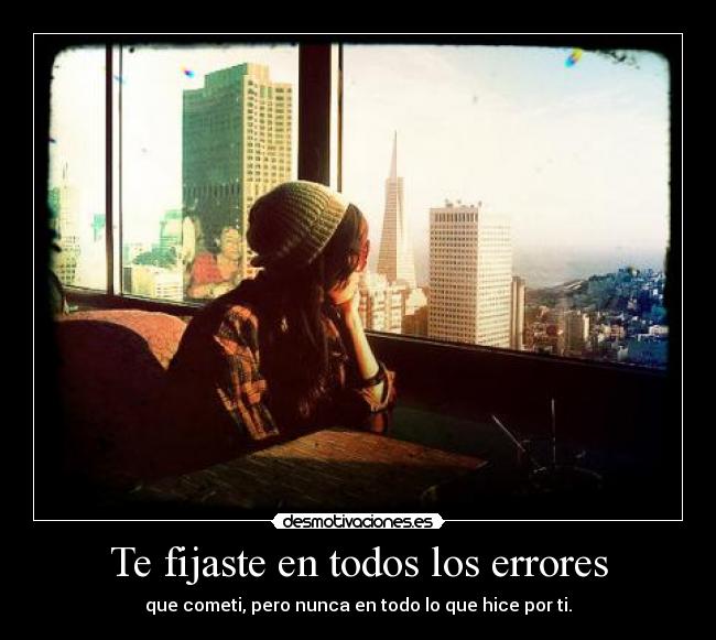 carteles fijaste todos los errores desmotivaciones