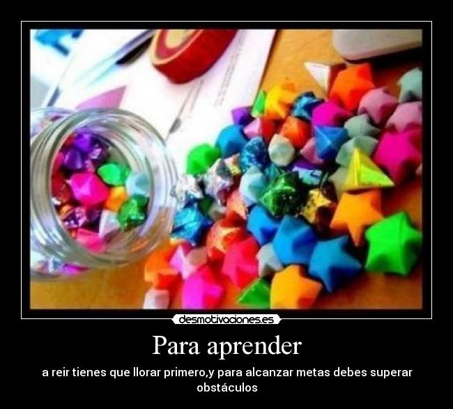 Para aprender - 