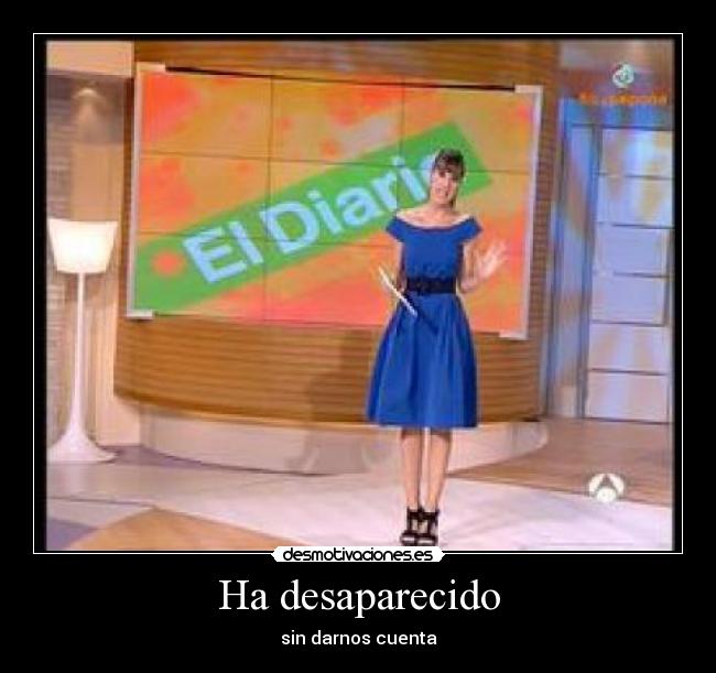 Ha desaparecido -