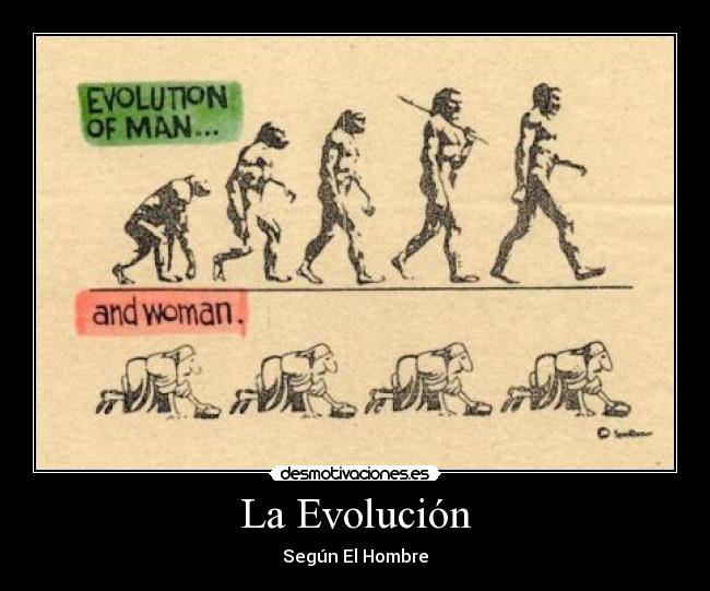 La Evolución - Según El Hombre