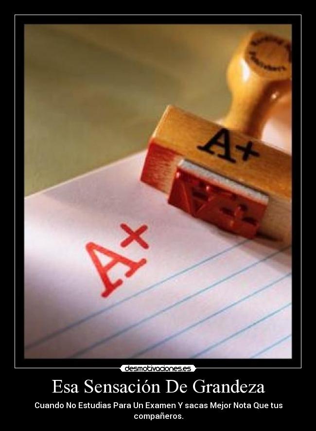 Esa Sensación De Grandeza - 