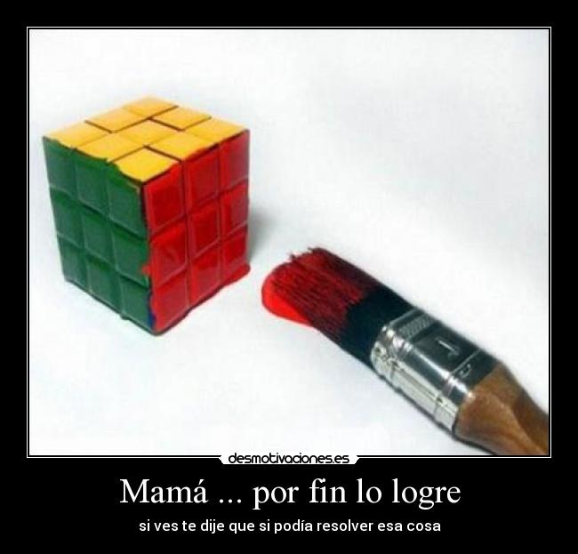 carteles rubik desmotivaciones