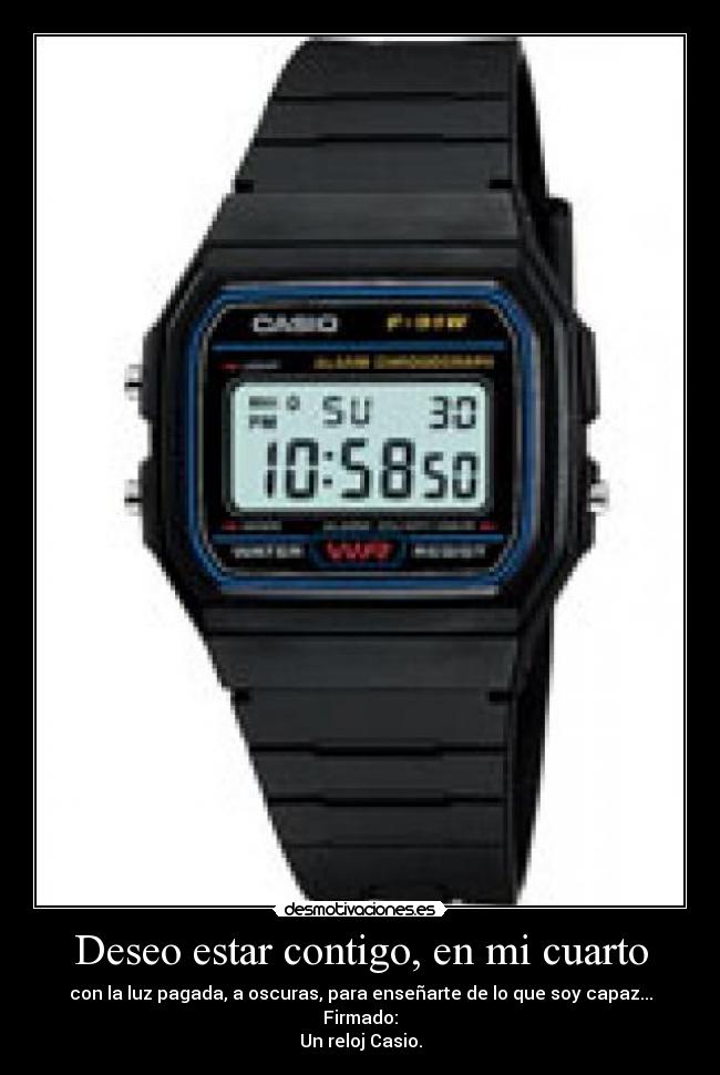 Deseo estar contigo, en mi cuarto - 