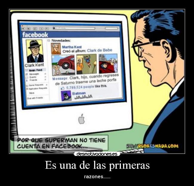 Es una de las primeras - razones......