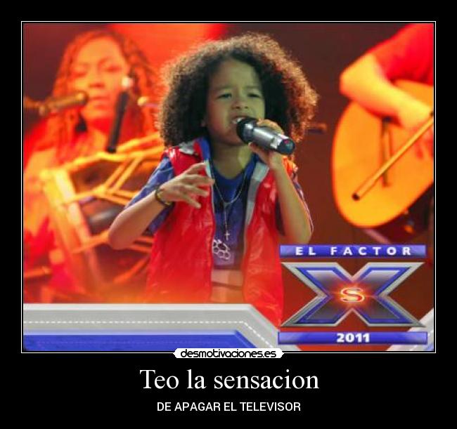 Teo la sensacion - DE APAGAR EL TELEVISOR