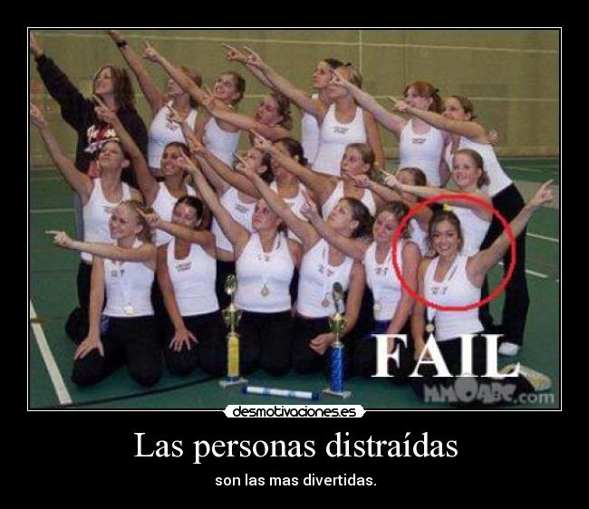 Las personas distraídas - 