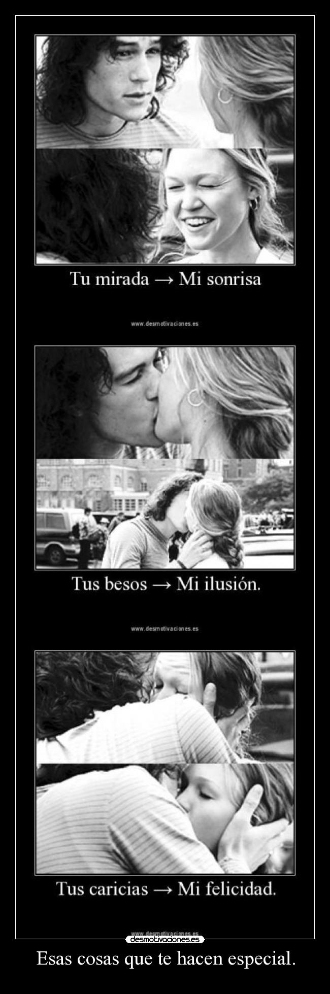 Esas cosas que te hacen especial. - 