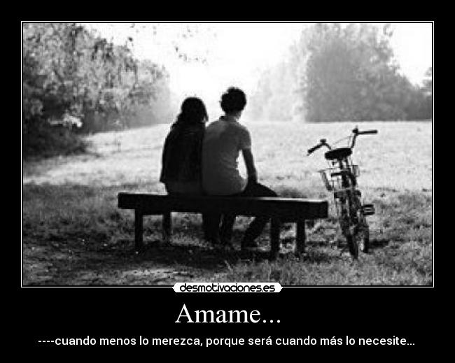 carteles amame desmotivaciones